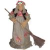 Мастерская подарков / Gift workshop / Home amulet "Baba Yaga on a stand" large