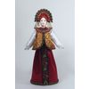 Потешный промысел / Porcelain souvenir doll "Traditional festive girlish costume"