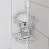 Доляна / Doyana / Corner shelf, 2-tier, 19 × 19 × 24 cm, on vacuum suction cups