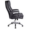 BRABIX PREMIUM "Amadeus EX-507" armchair, eco-cozh, chrome, black