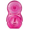 Sharpener MAPED "Loopy," with an eraser, with the container body toned meats