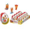 Конфитрейд / FRUITLS MAXI "THREE CATS" Fruit jelly in a plastic egg with a toy 1 box * 6bl * 8pcs, 10g.