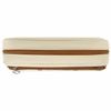 Pencil case-cosmetic bag INLANDIA, 2 branches, soft, "Lama", beige, 20х6х9 cm