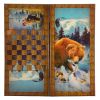 GamesDealer / Backgammon + Dame Smolensk "Bär" groß