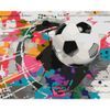 Опт-картина / Painting by numbers 40x50 Soccer ball