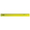 Ruler plastic 30 cm, PYTHAGORAS, transparent, neon, assorted