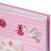 Photo album BRAUBERG "It's a girl" for 200 photos 10x15 cm, hard cover, paper pages, box, pink