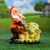 Хорошие сувениры / Figured planter "Gnome at hemp # 2"