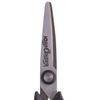 Scissors ONLANDIA "BASIC", 155 mm, ribbed rubber inserts, black-blue, Euro slot