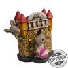 Ремеко / Cofrinho "Ratos em uma casa de pedra" C8 L12,5 H12 cm