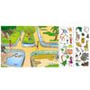 GamesDealer / Game with magic stickers "Zoo" (2 fields with stickers)