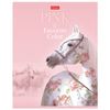 HATBER / Notebook, A5, 40 sh., Bracket, cage, matte lamination, "PINK" / 10 pcs.