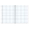 HATBER / Notebook GREEN cover 12 sheets, large cage with margins, offset / 20 pcs.