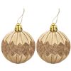 ЗОЛОТАЯ СКАЗКА / Set of decorations for the fir-tree 39 items, golden color