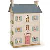 Wooden doll's house "Cherry garden"