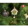 Toy Christmas tree "Clock with pendulum" 230-2