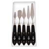 Гамма / A set of palette knives "Studio No. 1, 2, 3, 4, 5", 5 pieces