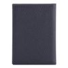 FABULA / Brooklyn driver's wallet, genuine leather, stitching, 6 plastic pockets, blue