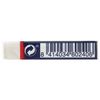 Eraser FACTIS Softer S 24 (Spain), 50х24х10 mm, white, rectangular, synthetic rubber, cardboard holder
