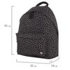 Backpack BRAUBERG, universal, city-format, black polka dot, 20 liters, 41х32х14 cm