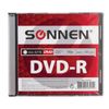 SONNEN / Disc DVD-R 4,7 Gb, 16x, Slim Case (1 piece)