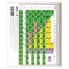PROF-PRESS / Notebook STRIPED STYLE 48 sh., Cardboard cover, offset No. 2, CHEMISTRY, cage / 10 pcs.