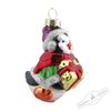 Holiday Classics / Christmas toy "Penguin with New Year's gift", 6 pcs