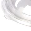 STIROLPLAST / Lids for disposable round containers SpK-190 DI, set of 75 pcs., PET (containers 605109, 605110)