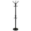 SHEFFILTON / SHT-CR450 rack hanger, 1.86 m, disc 37 cm, 6 hooks + 4 additional hooks, metal / marble, black