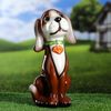 Керамика ручной работы / Garden figure "Ricci Dog" 32 cm