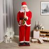 Сималенд / Doll "Santa Claus, in a red suit, with a strap, with a saxophone"