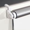 Curtain roll lightproof BRABIX 50x175 cm, white/silver