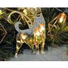 Ленивые Бобры / Lazy Beavers / A set of mirrored Christmas tree decorations "Siberia inside" big in a gift box
