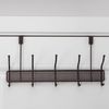 Доляна / Doyana / Door hanger for 5 double hooks "Shah", 42.5 × 22.5 × 6 cm, brown