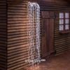 Kaemingk / Đèn LED trang trí Cascade bạc 2 m, 680 đèn LED trắng lạnh có nhấp nháy, IP44