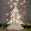 Kaemingk / New Year's lamp Herringbone Laplau 36 * 25 cm battery operated, 7 LED lamps