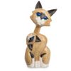 Decor and Gift / Wooden figurine "Cat flexibility" 30 cm