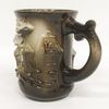 Ceramic embossed mug "Stylish cats"