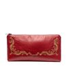 Торжокские золотошвеи / Leather eyeglass case red
