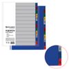 BRAUBERG plastic divider, A4, 12 sheets, January-December, table of contents, colour, RUSSIA