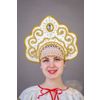 Русский народный костюм  / Kokoshnik "Elizabeth", 16 cm