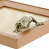 Золотая антилопа / Picture-panel on onyx "Lizard. Without stone"
