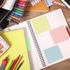 BRAUBERG / Self-adhesive block (sticker) PASTEL, 76x76 mm, 400 sheets, 4 colors