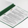 BRAUBERG plastic folder, A4, 130/180 µm, green