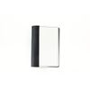 Passport cover combo black with white accents