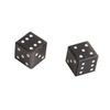 GamesDealer / Dice of black obsidian 9 mm, 1 piece