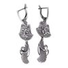 Жемчужина / Earrings 30163 "Cotus"