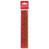 Righello in plastica 15 cm, PIFAGOR "Merry apples", stampa a colori, con bordo ondulato, appendino