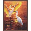 ВанГогВоМне / Mosaico diamante "Gru al tramonto" 40x50 cm