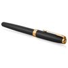 Parker / Penna Stilografica Sonnet Core F528 Nero Opaco GT F